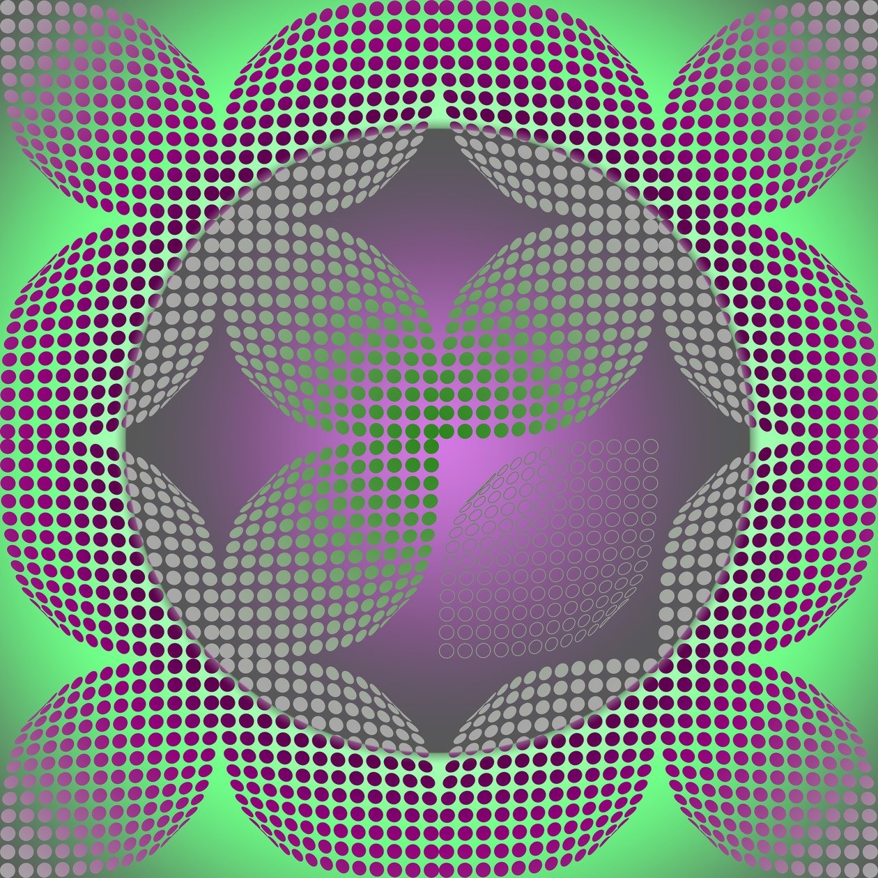 PsychoLeaves_New_Age, 2015, (डिजिटल) द्वारा फ्रेंकोइस डोमेन