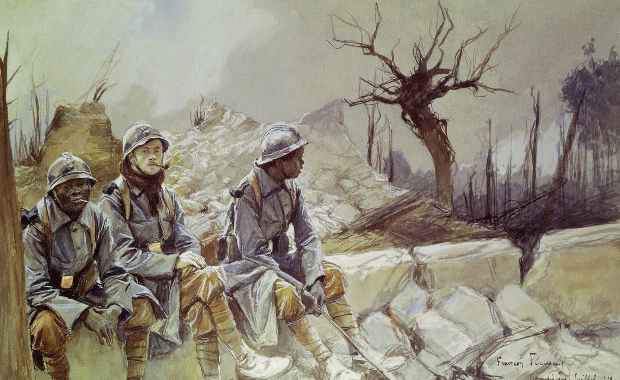 डम्पियर, जुलाई 1916 द्वारा फ़्राँस्वा फ्लेमेंग