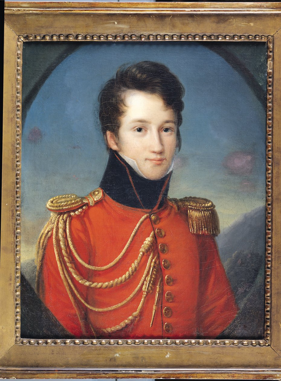अल्फ्रेड डी Vigny का पोर्ट्रेट (1797-1863) द्वारा फ्रेंकोइस जोसेफ किंसन