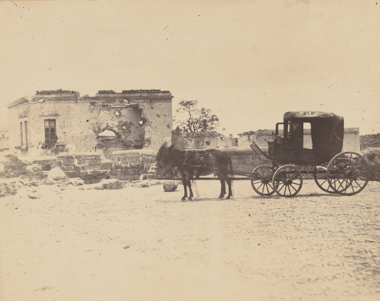 [सम्राट मैक्सीमिलियन्स डेथ कैरिज], 1867। द्वारा फ्रेंकोइस ऑबर्ट