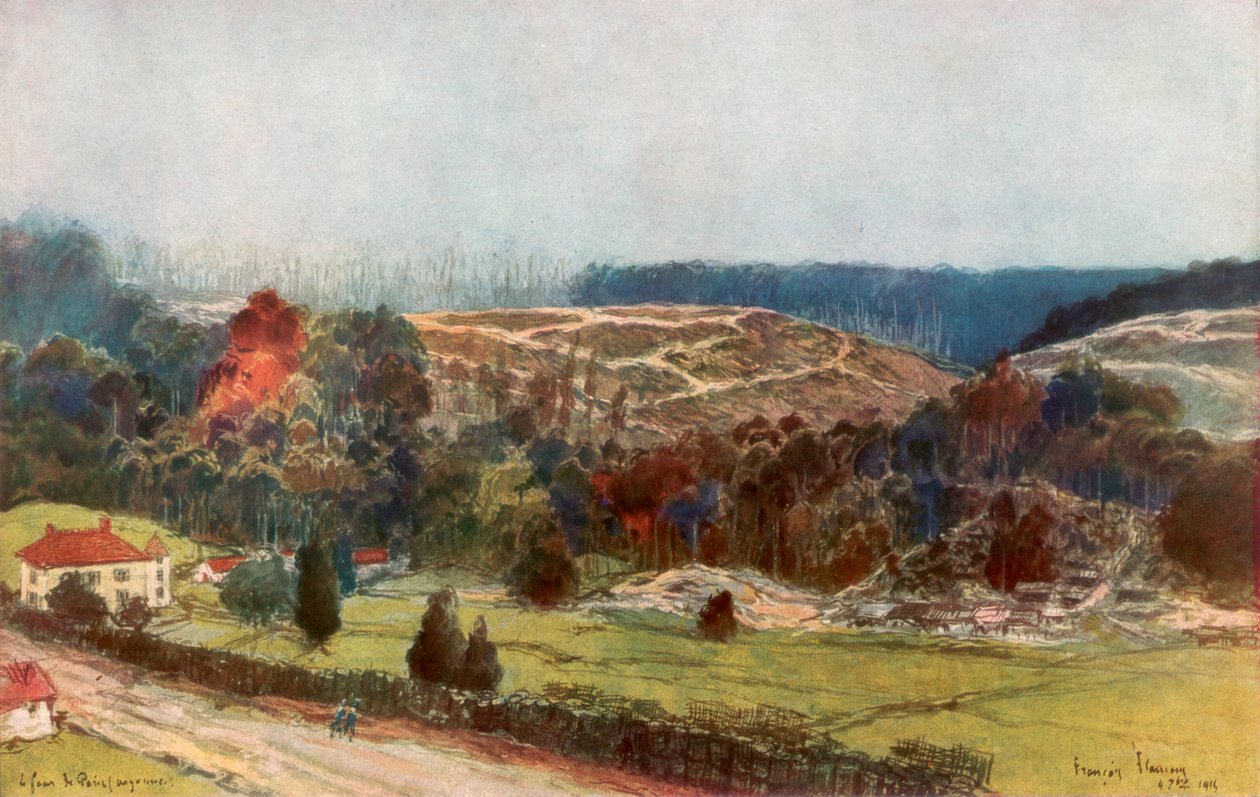 ले फोर डे पेरिस, फ्रांस, 1915 1926 द्वारा फ़्राँस्वा फ्लेमेंग