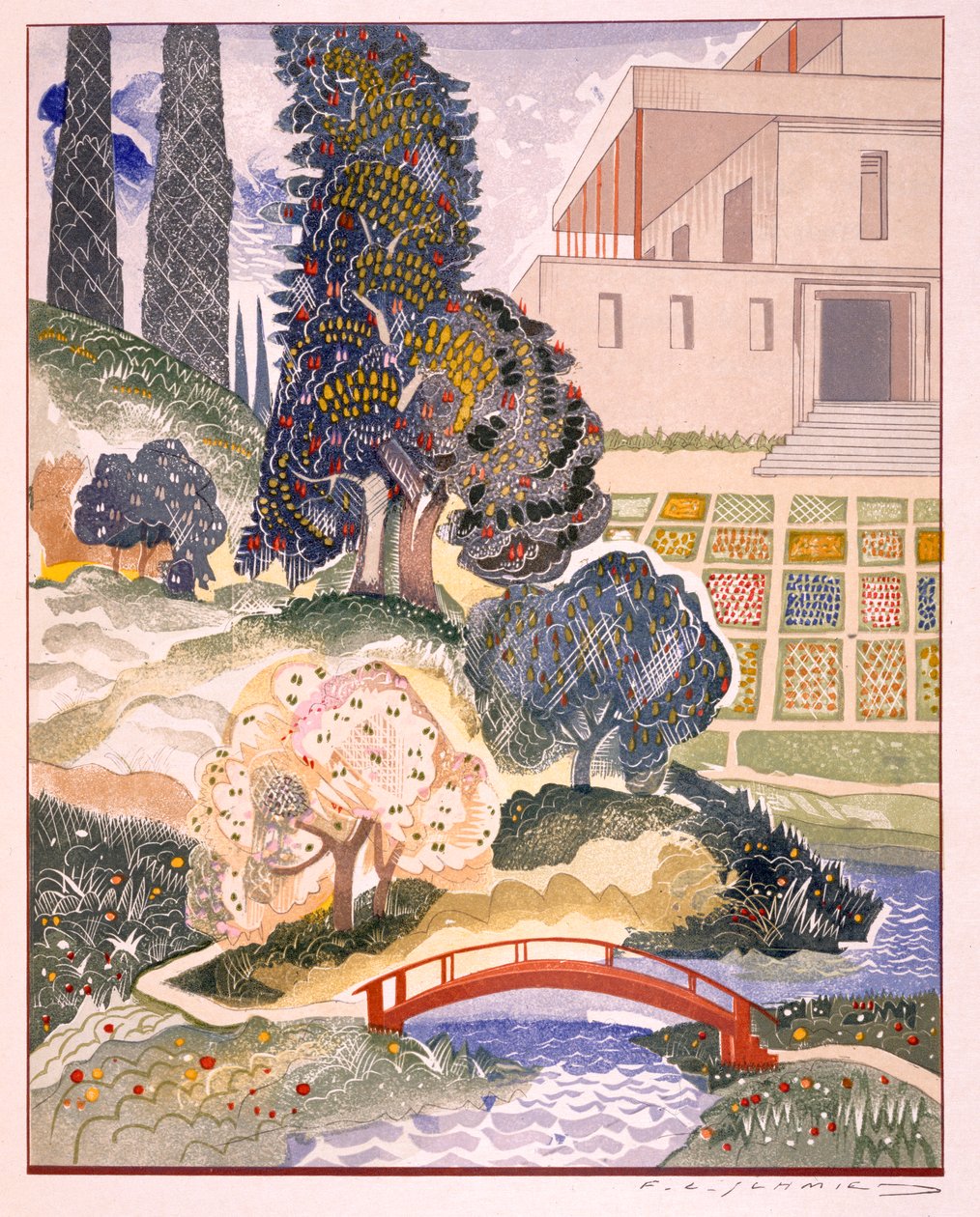रुडयार्ड किपलिंग, पब द्वारा &39;किम&39; से चित्रण। 1930 द्वारा फ्रेंकोइस लुइस स्मिथ