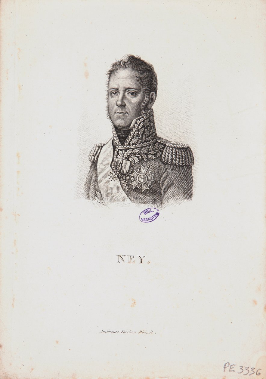 पोर्ट ऑफ मार्शल मिशेल नेय, 1814 द्वारा फ्रेंकोइस पास्कल साइमन जेरार्ड