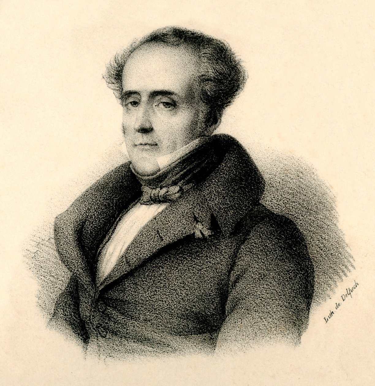 चेटियाब्रिआंड, 1768-1848, सी 1830। द्वारा फ्रेंकोइस सेराफिन डेलपेच
