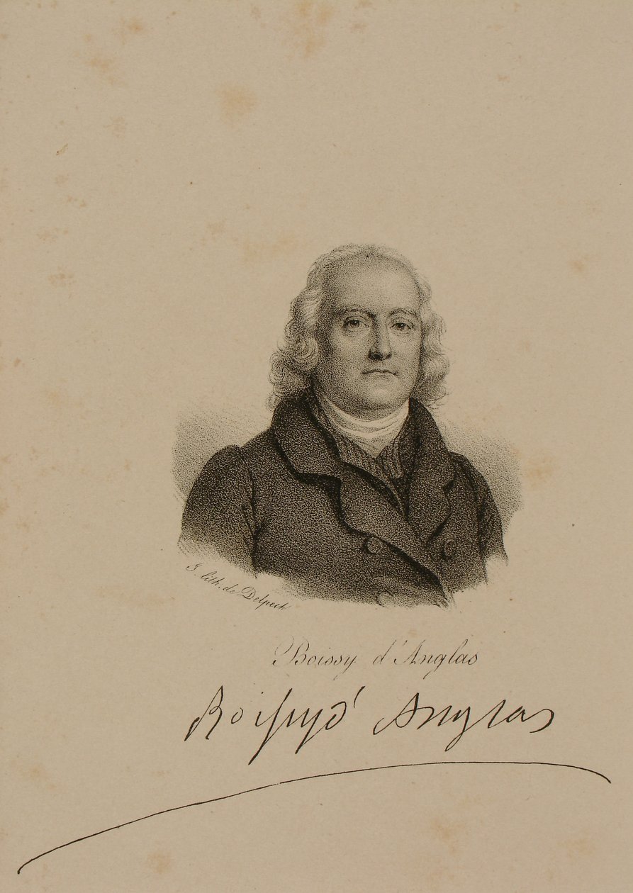फ्रेंकोइस एंटोनी Boissy ऑफ एंगेल्स (1756-1826) द्वारा फ्रेंकोइस सेराफिन डेलपेच