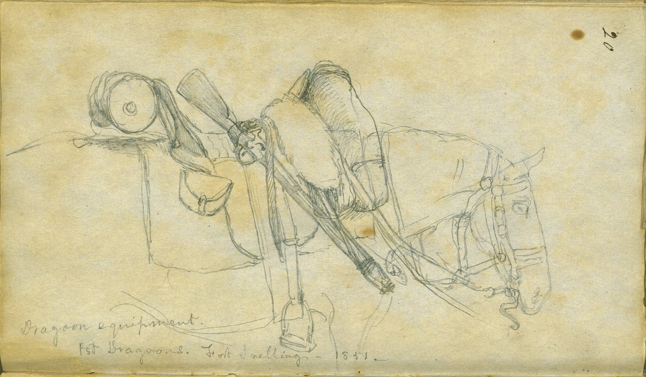 ड्रैगून उपकरण, 1851 द्वारा फ्रैंक ब्लैकवेल मेयर