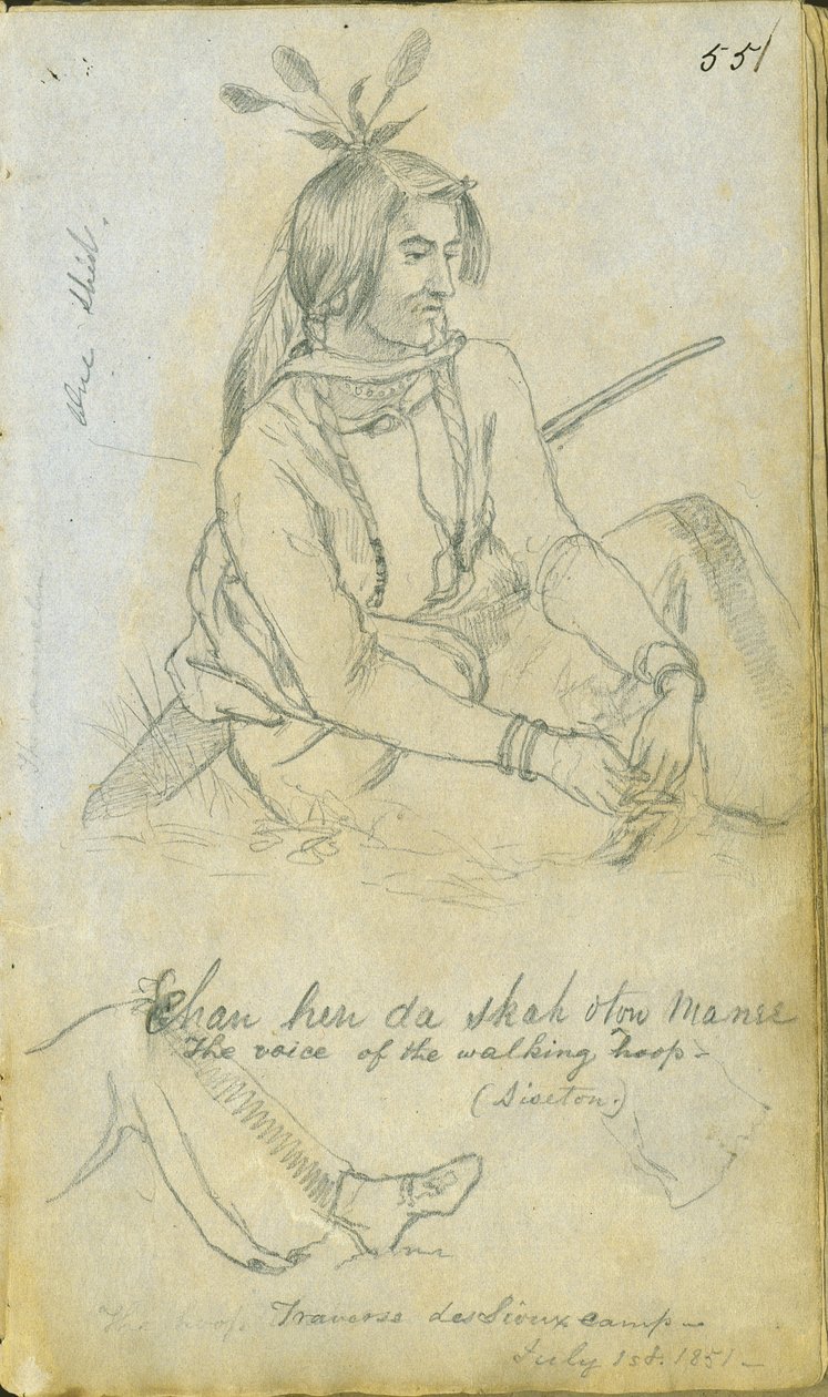 द वॉयस ऑफ द वॉकिंग हूप, 1 जुलाई 1851 द्वारा फ्रैंक ब्लैकवेल मेयर