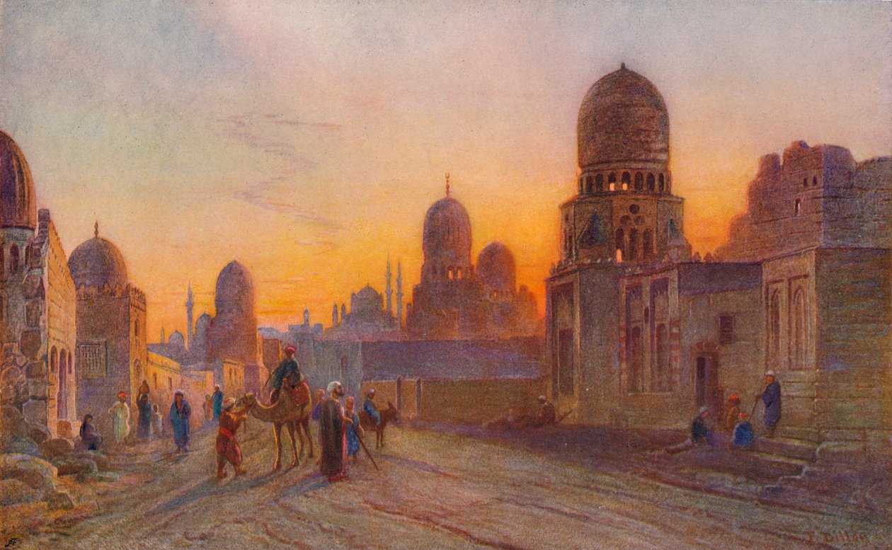 द कालीब्स ऑफ़ काइफ़, काहिरा, c1850-1906, 1906। द्वारा फ्रैंक डिलन