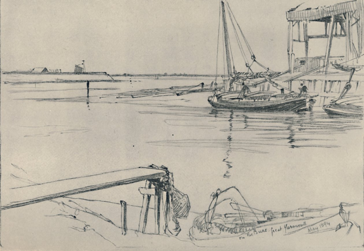ब्योर पर, ग्रेट यारमाउथ, 1894, 1919 द्वारा फ्रैंक शॉर्ट