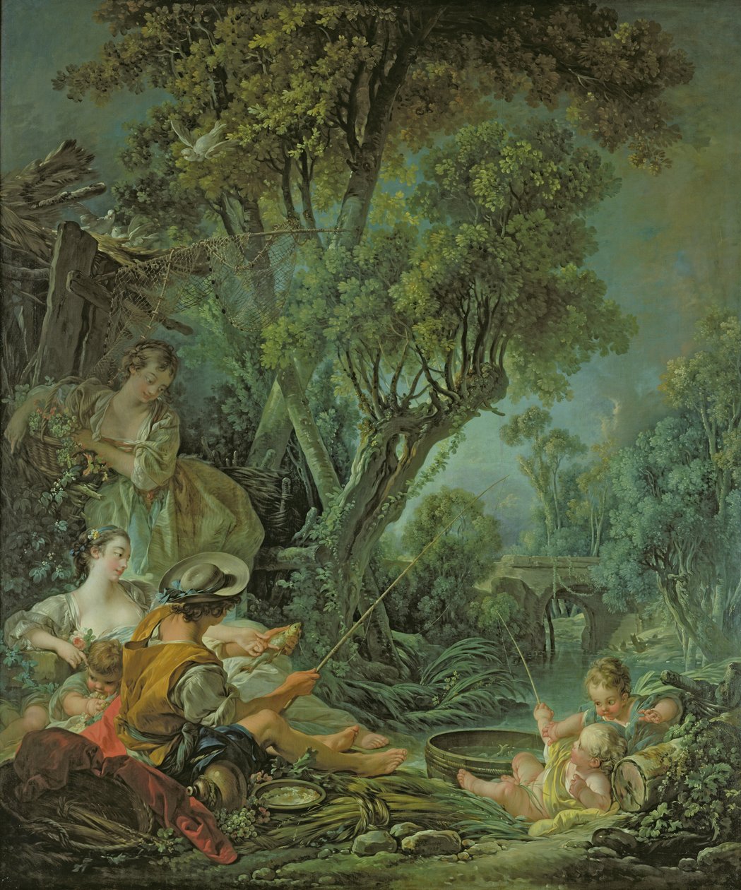 द एंगलर, 1759 द्वारा फ्रांकोइस बाउचर