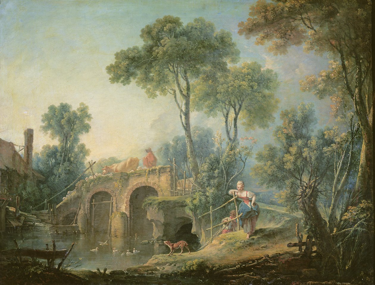 ब्रिज, 1761 द्वारा फ्रांकोइस बाउचर