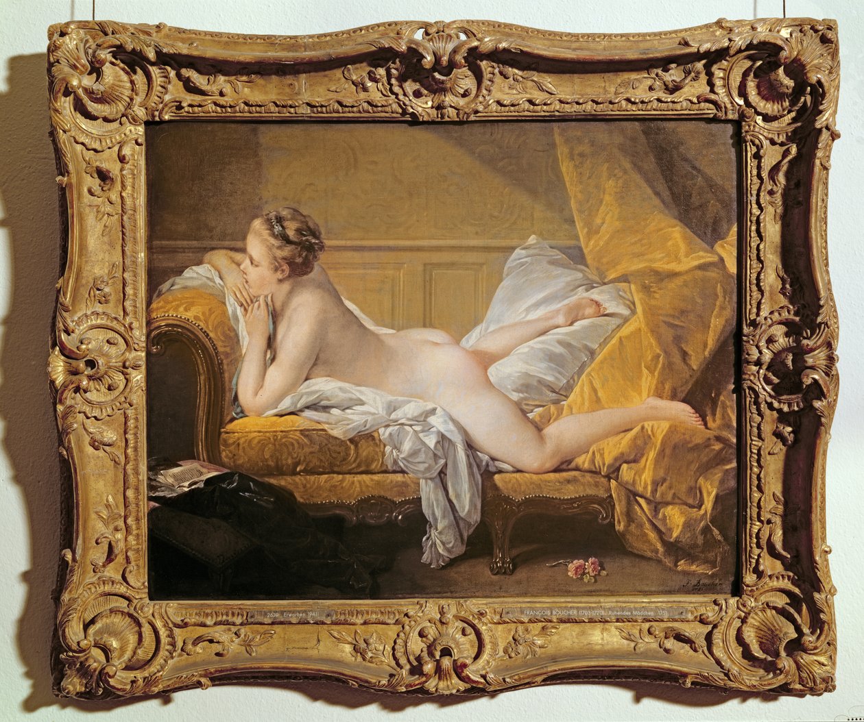 Reclining न्यूड (मिस OMurphy) द्वारा फ्रांकोइस बाउचर