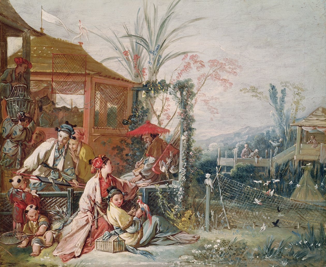 चीनी हंट, c.1742 द्वारा फ्रांकोइस बाउचर