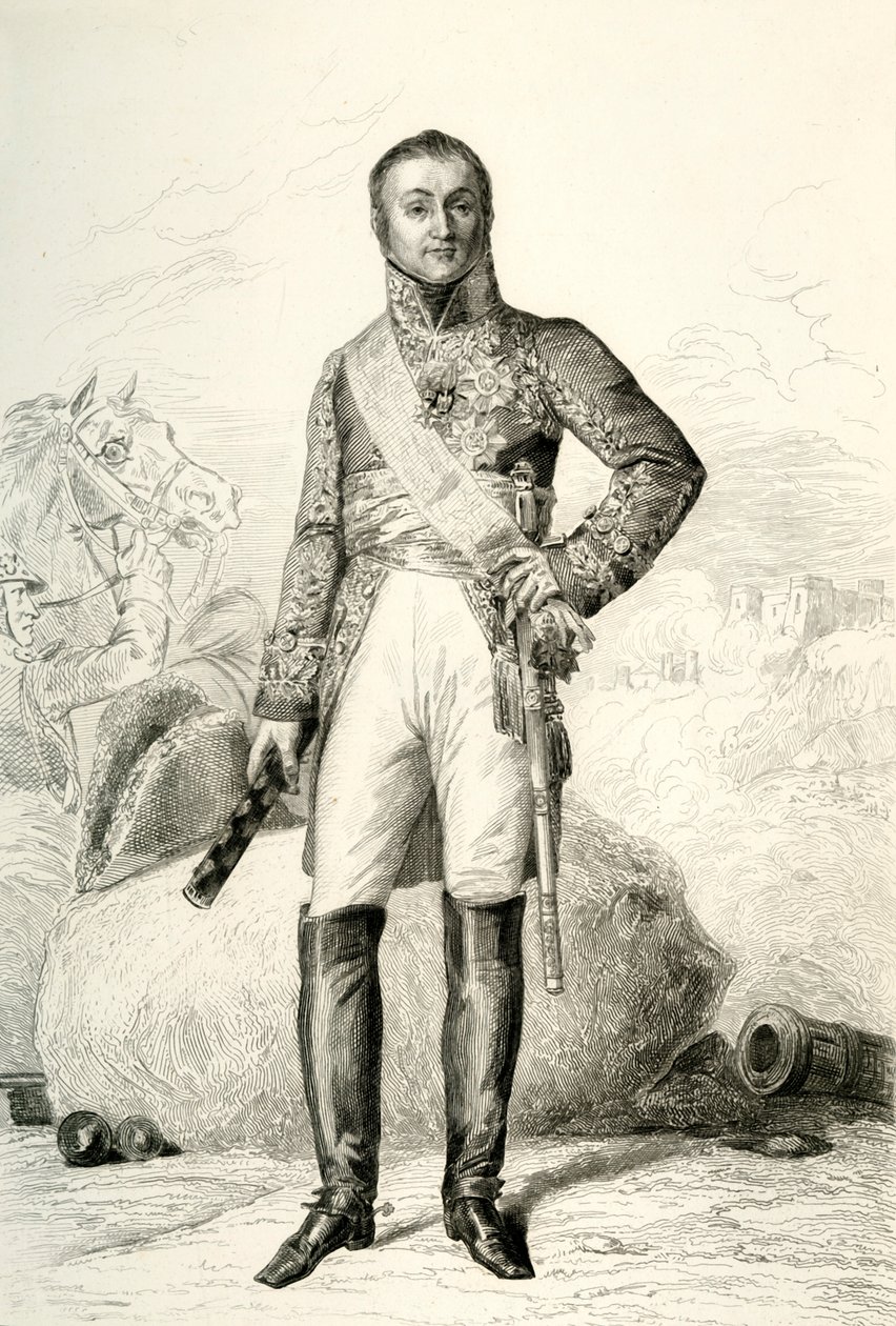 निकोलस चार्ल्स औडिनोट, 1804, 1839। द्वारा फ्रांकोइस पीजोत