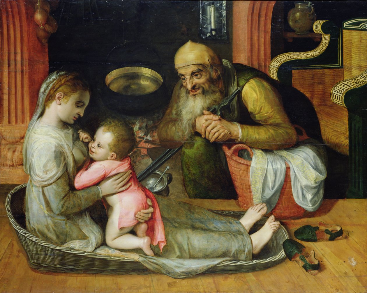 द होली फैमिली, c.1554 द्वारा फ्रान्स फ्लोरिस