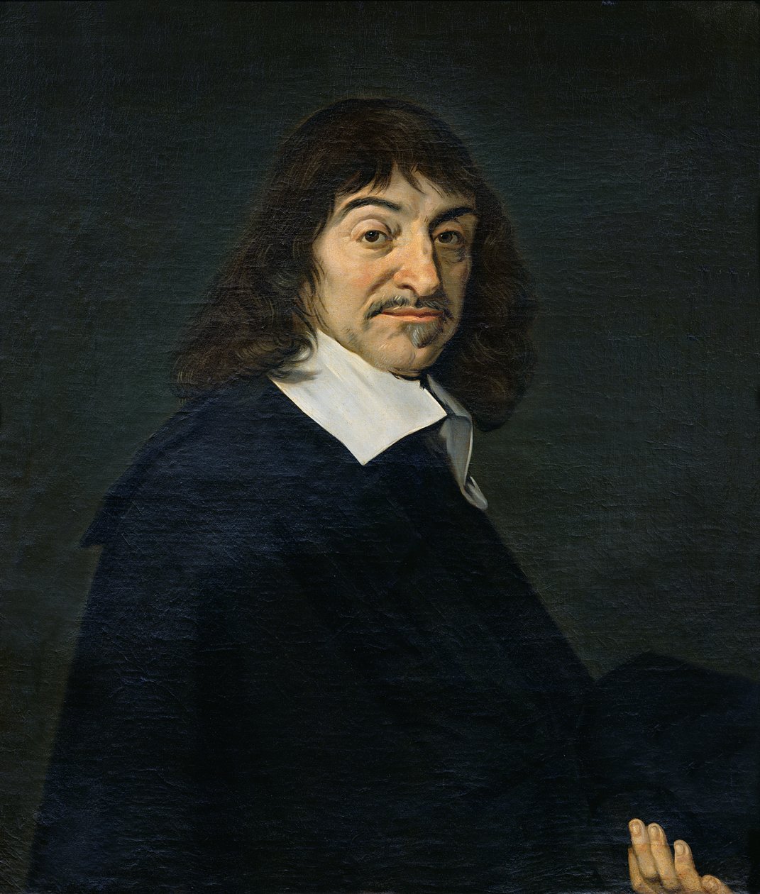 रेने डेसकार्टेस का पोर्ट्रेट (1596-1650) c.1649 द्वारा फ्राँस हल्स