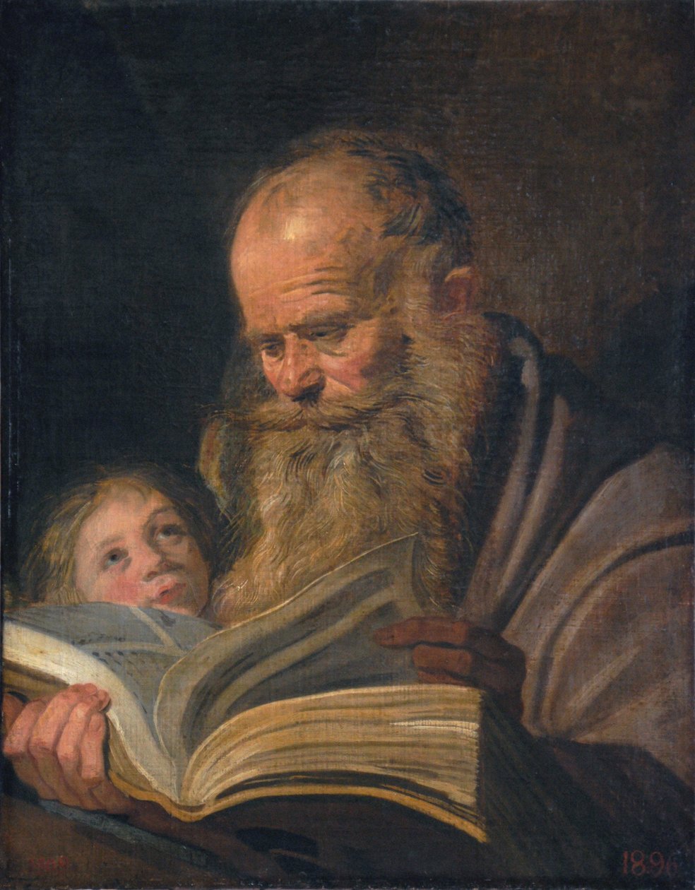 सेंट मैथ्यू, c.1625 (कैनवास पर तेल) द्वारा फ्राँस हल्स