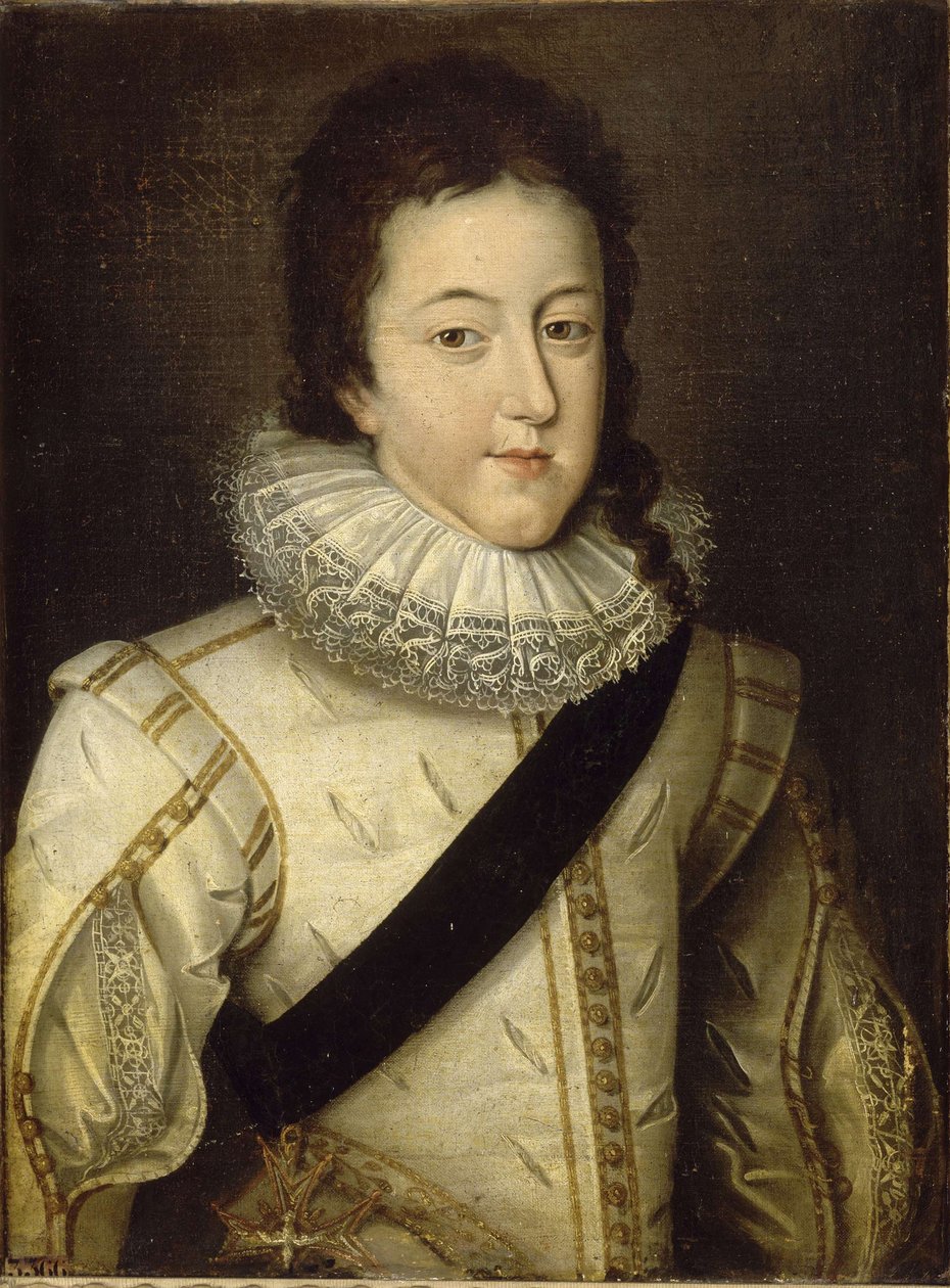 लुई XIII, फ्रांस के राजा और नवरे (1601-1643) Dauphin के रूप में द्वारा फ़्रांसिस पौरबस