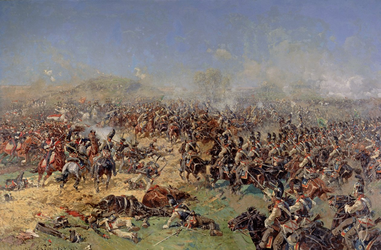 26 अगस्त 1812, 1913 को बोरोडिनो की लड़ाई द्वारा फ्रांज रौबॉड
