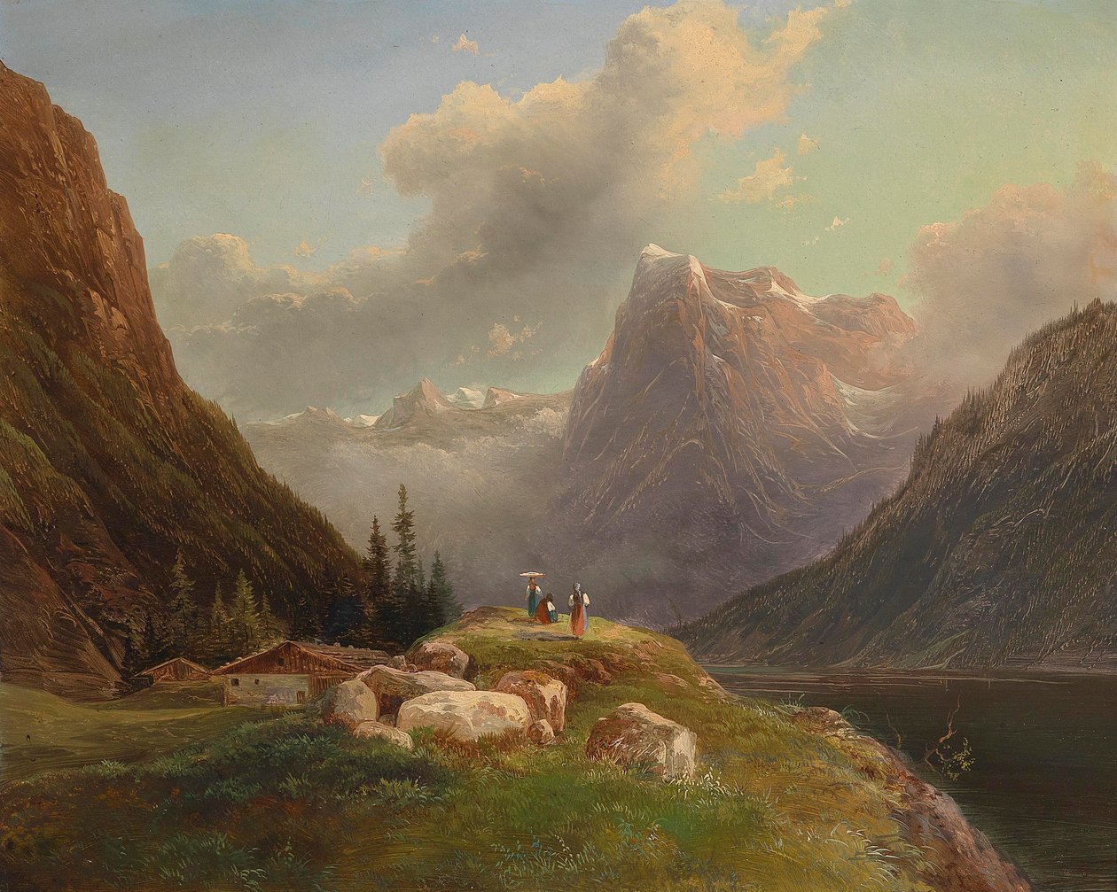 Salzkammergut द्वारा फ्रांज स्टीनफेल्ड