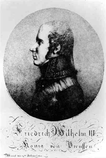 फ्रेडरिक विलियम III (1770-1840) का पोर्ट्रेट, 24 जुलाई 1807 को प्रशिया का राजा द्वारा लियोपोल्ड के बाद फ्रांज जोसेफ