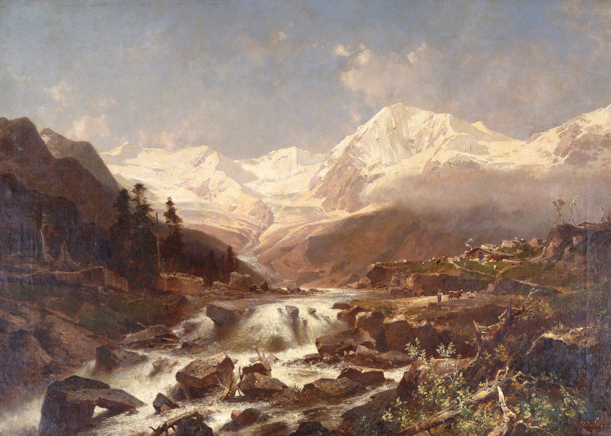 कोएनिग्स्पिट्ज़-टिरोल, 1877 द्वारा फ्रांज रिचर्ड Unterberger