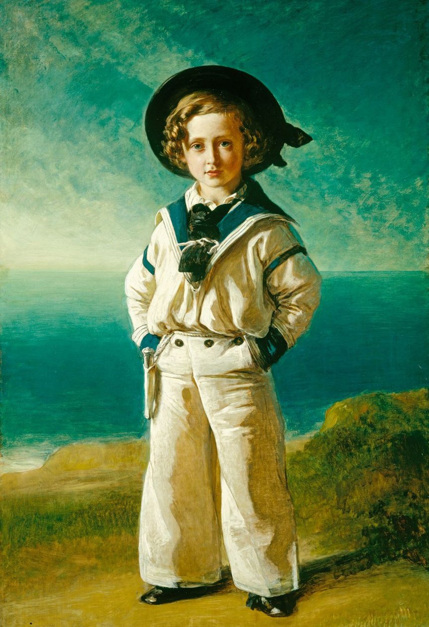 किंग एडवर्ड VII 1841-1910, जब अल्बर्ट एडवर्ड, प्रिंस ऑफ वेल्स, 1846 द्वारा फ्रांज जेवियर विंटरहेल्टर