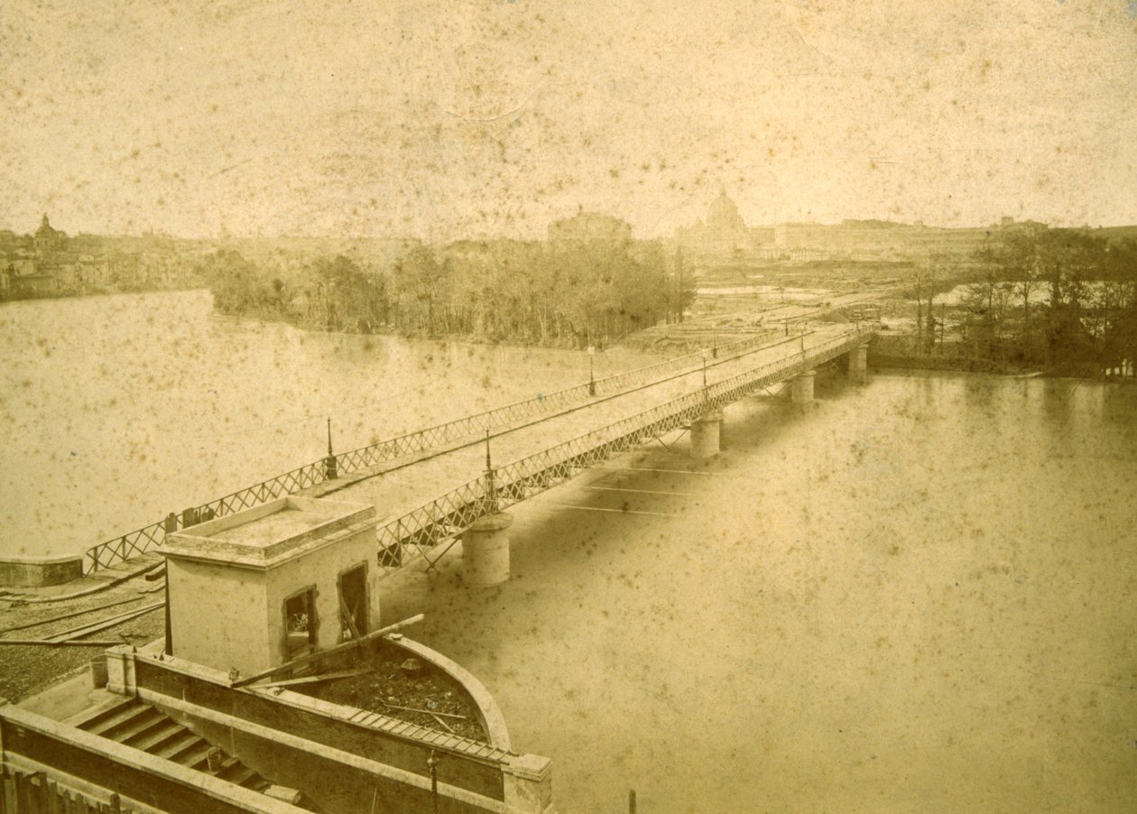 1878, 1878 की बाढ़ के दौरान पोर्टो डि रिपेटा द्वारा फ्रेटेली डी'अलांदरी