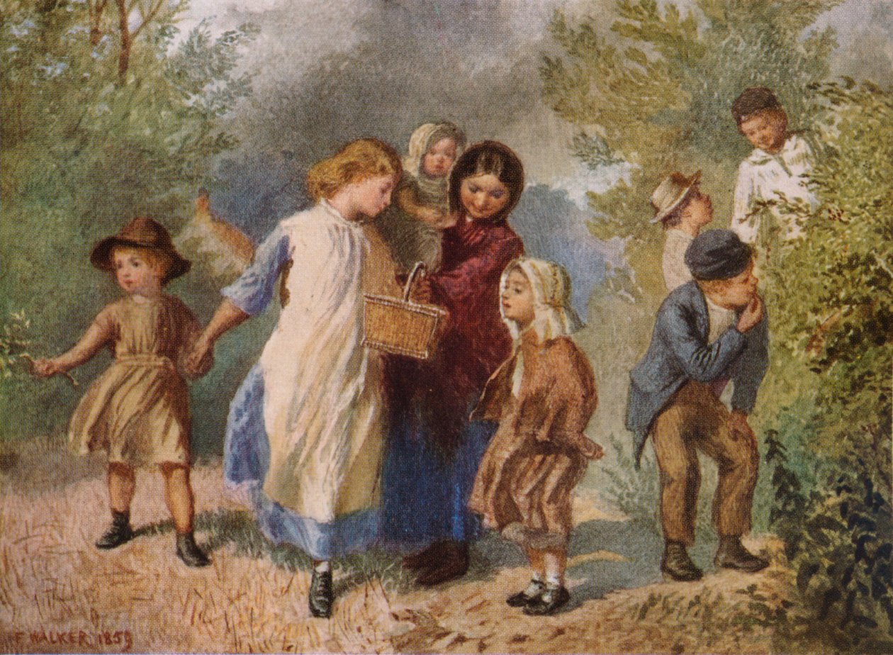 'ब्लैकबेरीइंग', 1859, 1938 द्वारा फ्रेड वाकर
