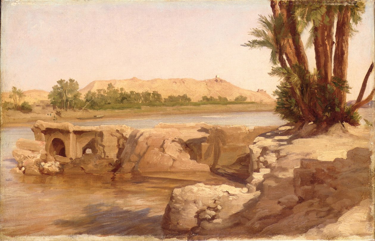 नील नदी पर, 1868 द्वारा फ्रेडरिक लीटन