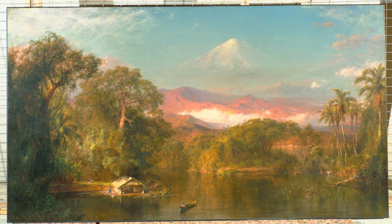 चिम्बोराजो, 1864 द्वारा फ्रेडरिक एडविन चर्च