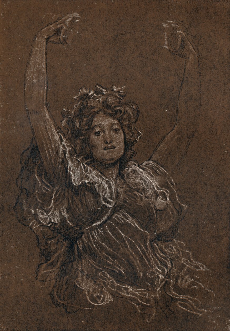 स्त्री अध्ययन, c1897, 1897 द्वारा फ्रेडरिक लीटन