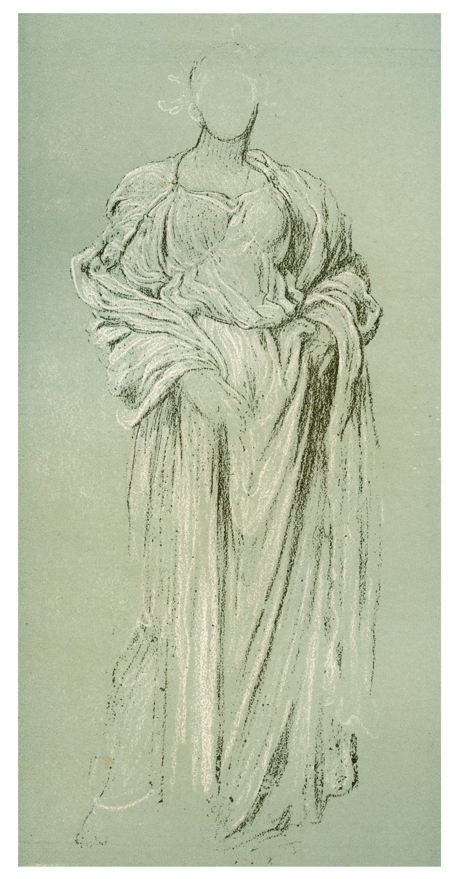 दफनफोरिया का अध्ययन, c1880-1882 द्वारा फ्रेडरिक लीटन