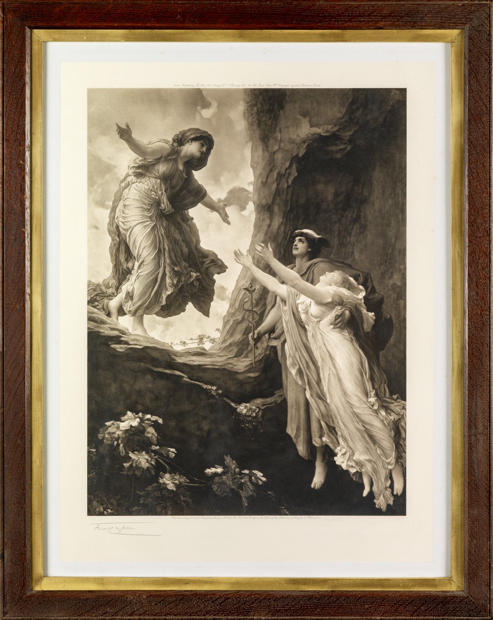 Persephone की वापसी (फोटोग्राव्योर) द्वारा फ्रेडरिक लीटन