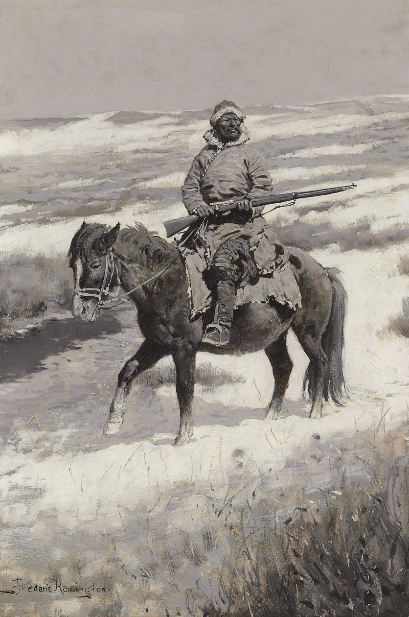 ए मंचूरियन डाकू, c.1904 द्वारा फ्रेडरिक रेमिंगटन