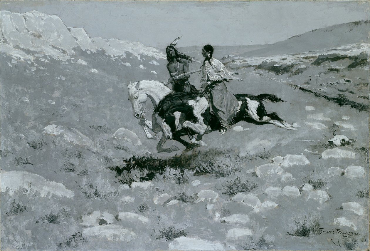 सबसे तेज घोड़े का समारोह, सी। 1900. द्वारा फ्रेडरिक रेमिंगटन