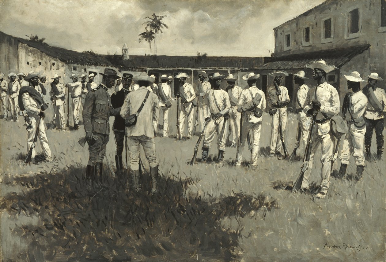 1899 में गोमेज़ सेना को भंग करना द्वारा फ्रेडरिक रेमिंगटन