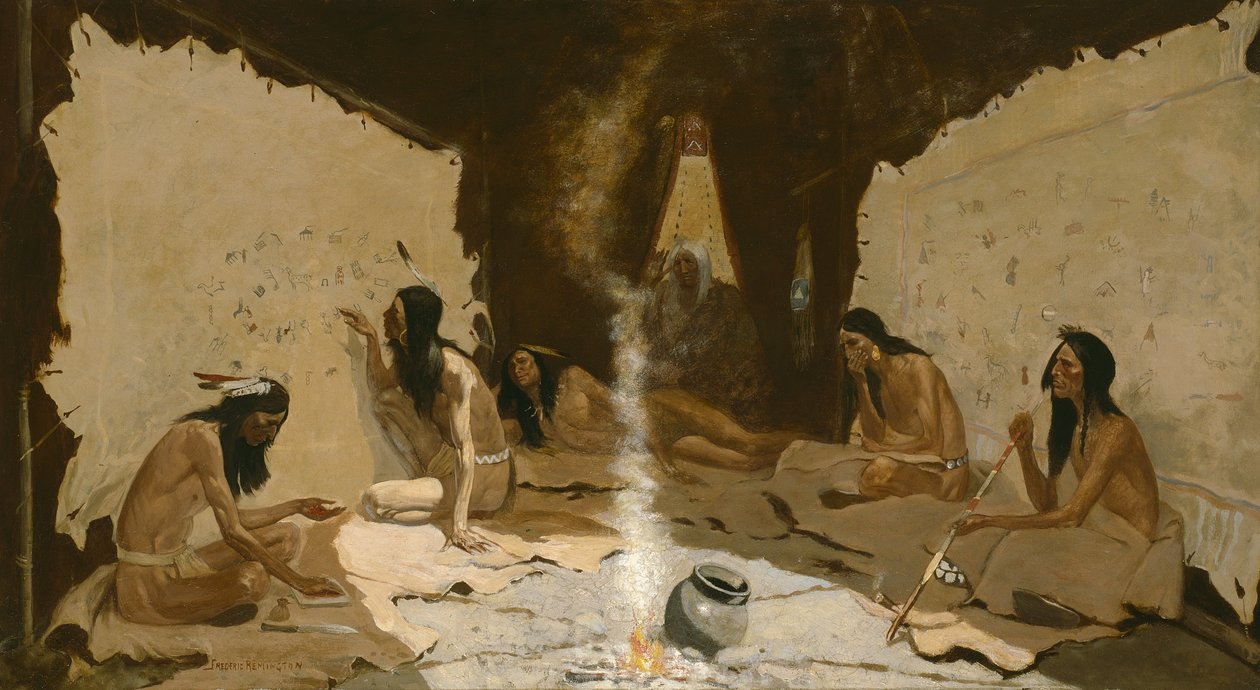 ट्राइब के इतिहासकार, 1890-99 द्वारा फ्रेडरिक रेमिंगटन