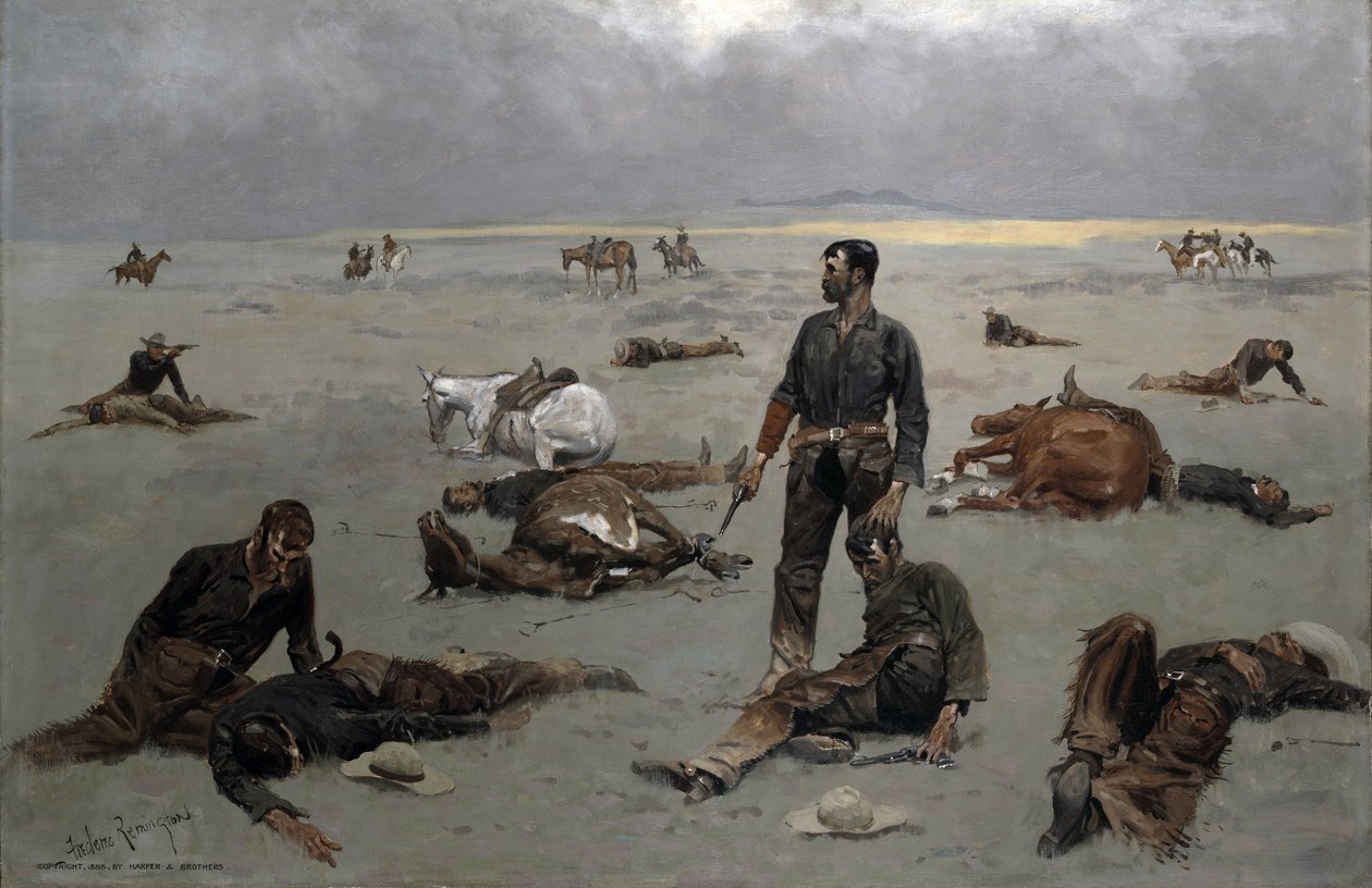 क्या एक अनब्रांडेड गाय की लागत, 1895 है द्वारा फ्रेडरिक रेमिंगटन