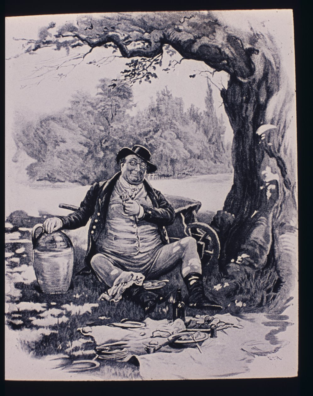 मि। पिकविक, 1870-79 द्वारा फ्रेडरिक बर्नार्ड