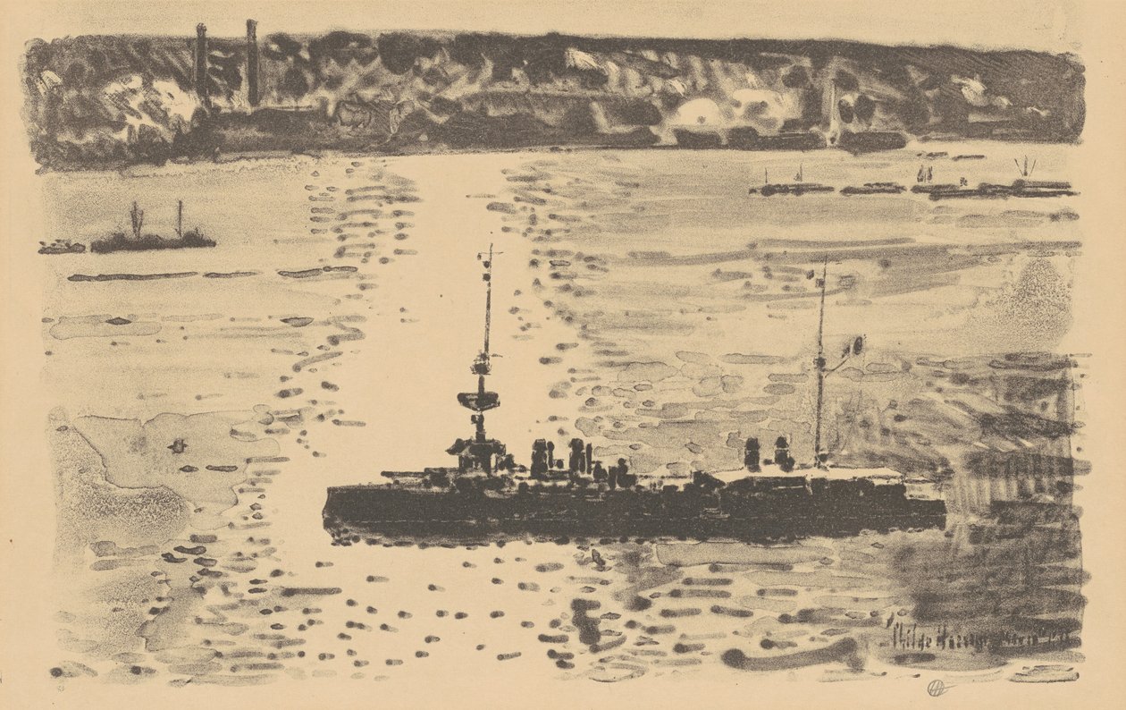 फ्रेंच क्रूजर, 1918। द्वारा फ़्रेडरिक चाइल्ड हस्साम