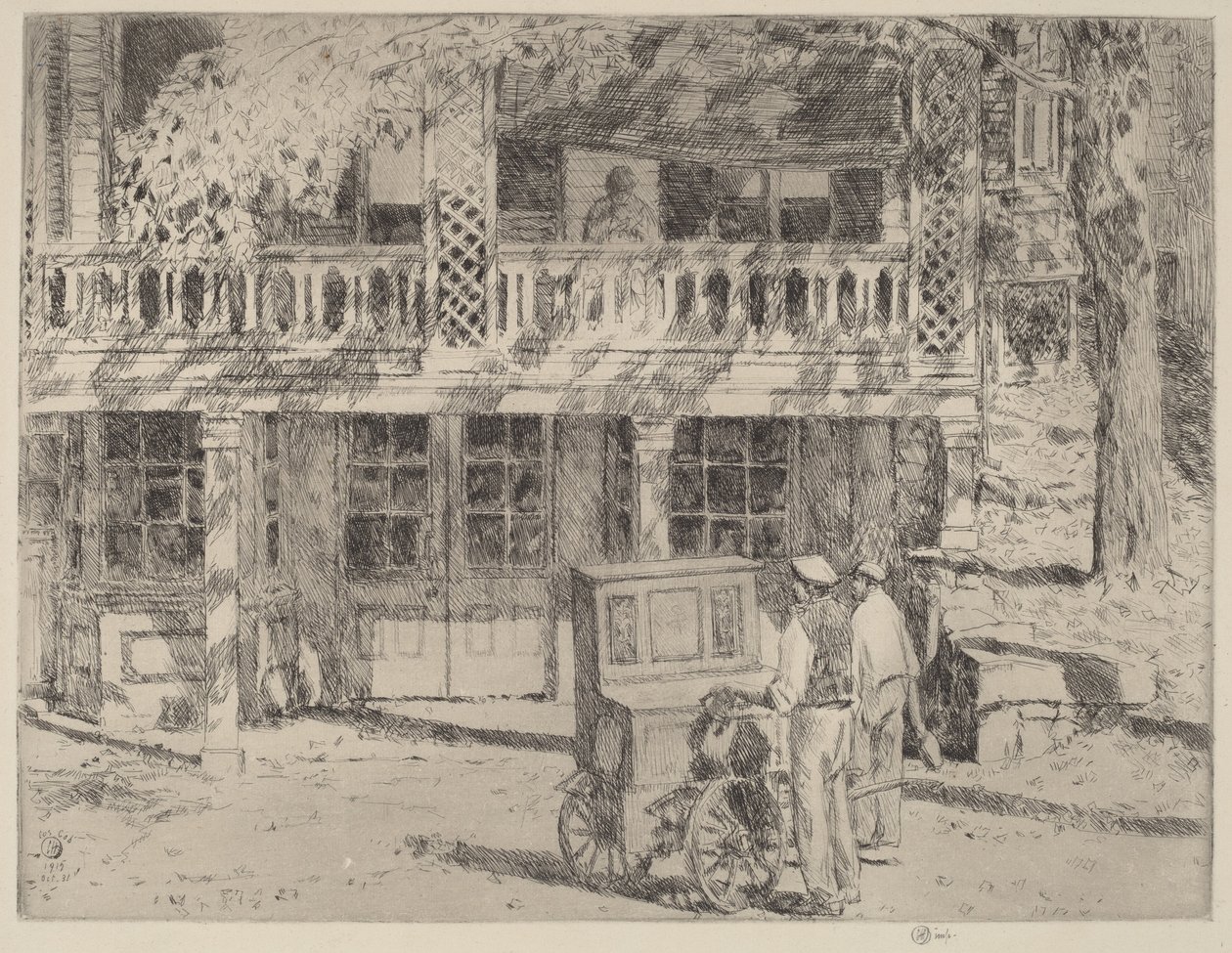 टॉबी, कॉस कोब, 1915। द्वारा फ़्रेडरिक चाइल्ड हस्साम
