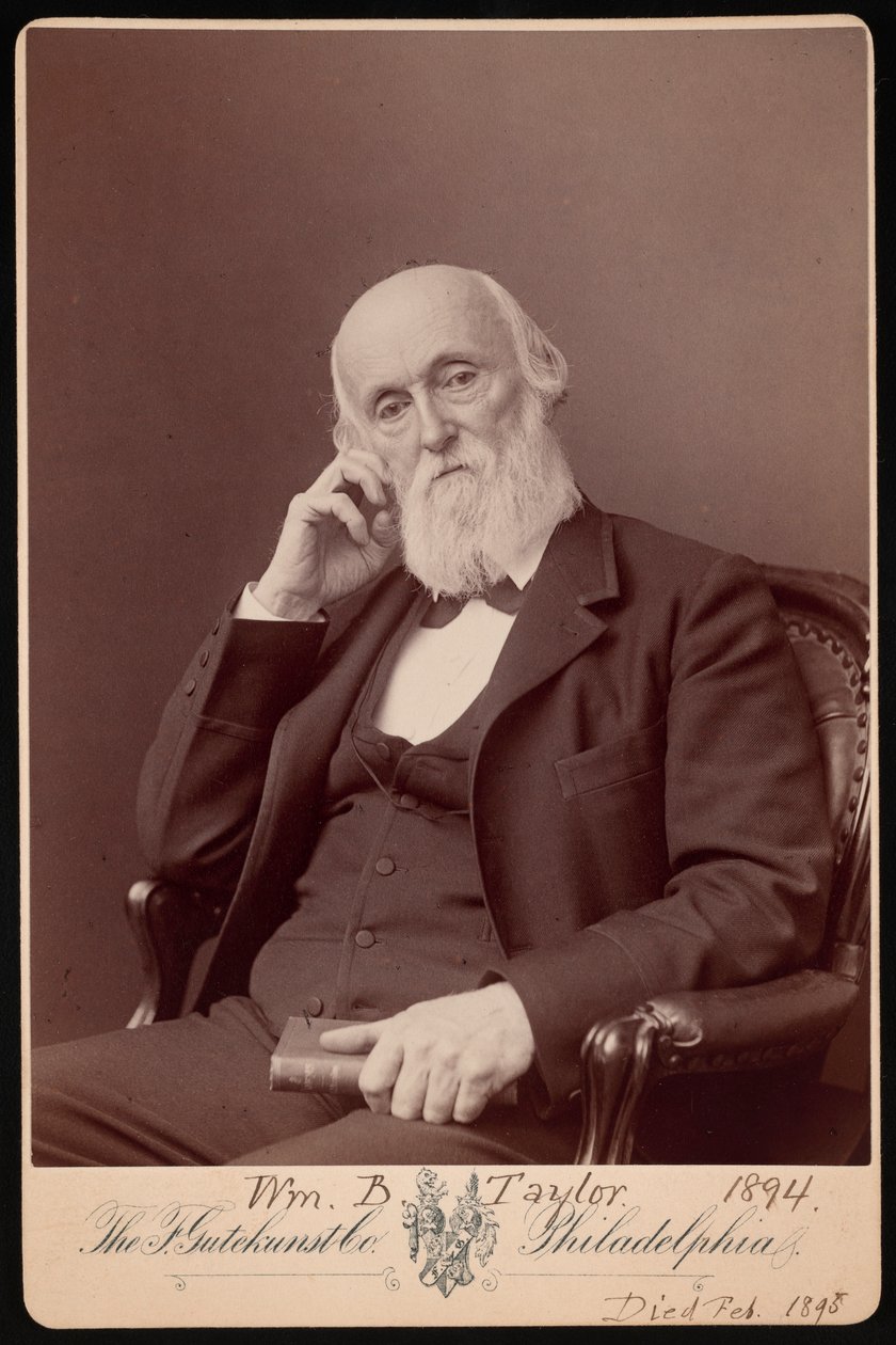 विलियम बोवर टेलर का पोर्ट्रेट 1821-1895, 1894। द्वारा फ्रेडरिक गुटेकुंस्ट