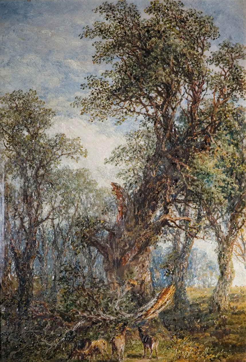 द ब्रोकन बॉफ, 1881। द्वारा फ्रेडरिक हेनरी हेनशॉ