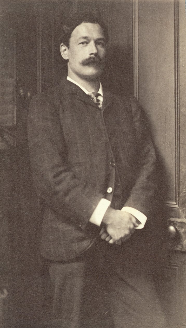 हेनरी स्कॉट तुक (1858-1929) (सेपिया फोटो) द्वारा फ्रेडरिक होलीयर