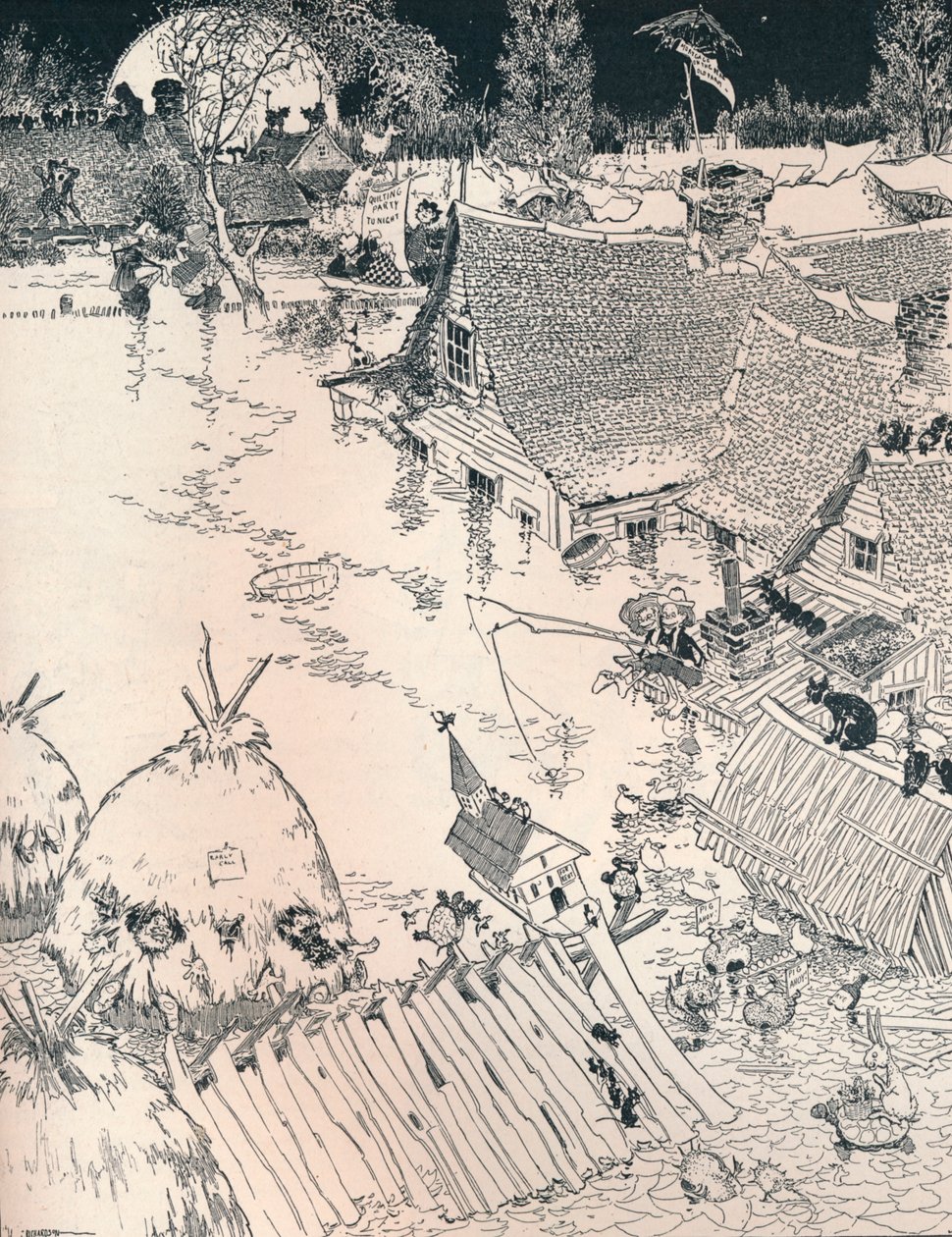 Desplaines पर उच्च टाइम्स, c1890 द्वारा फ्रेडरिक रिचर्डसन
