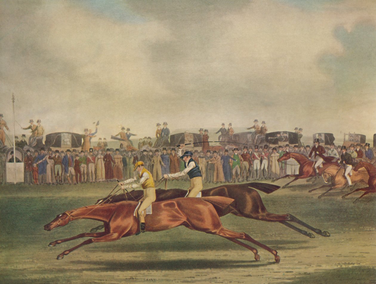 न्यूमार्केट में सर जोशुआ बीटिंग मदरफुकर, c1816, 1929 द्वारा फ्रेडरिक रोसेनबर्ग