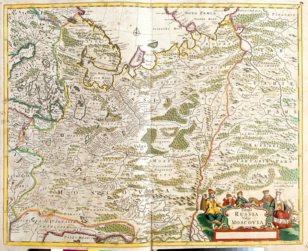 रूस द्वारा फ्रेडरिक डे विट