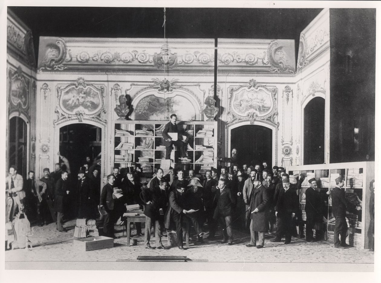 विक्टोरियन सरदौ (1831-1908) 24 जनवरी को थर्मिडोर के लिए एक पूर्वाभ्यास द्वारा फ्रेंच फोटोग्राफर