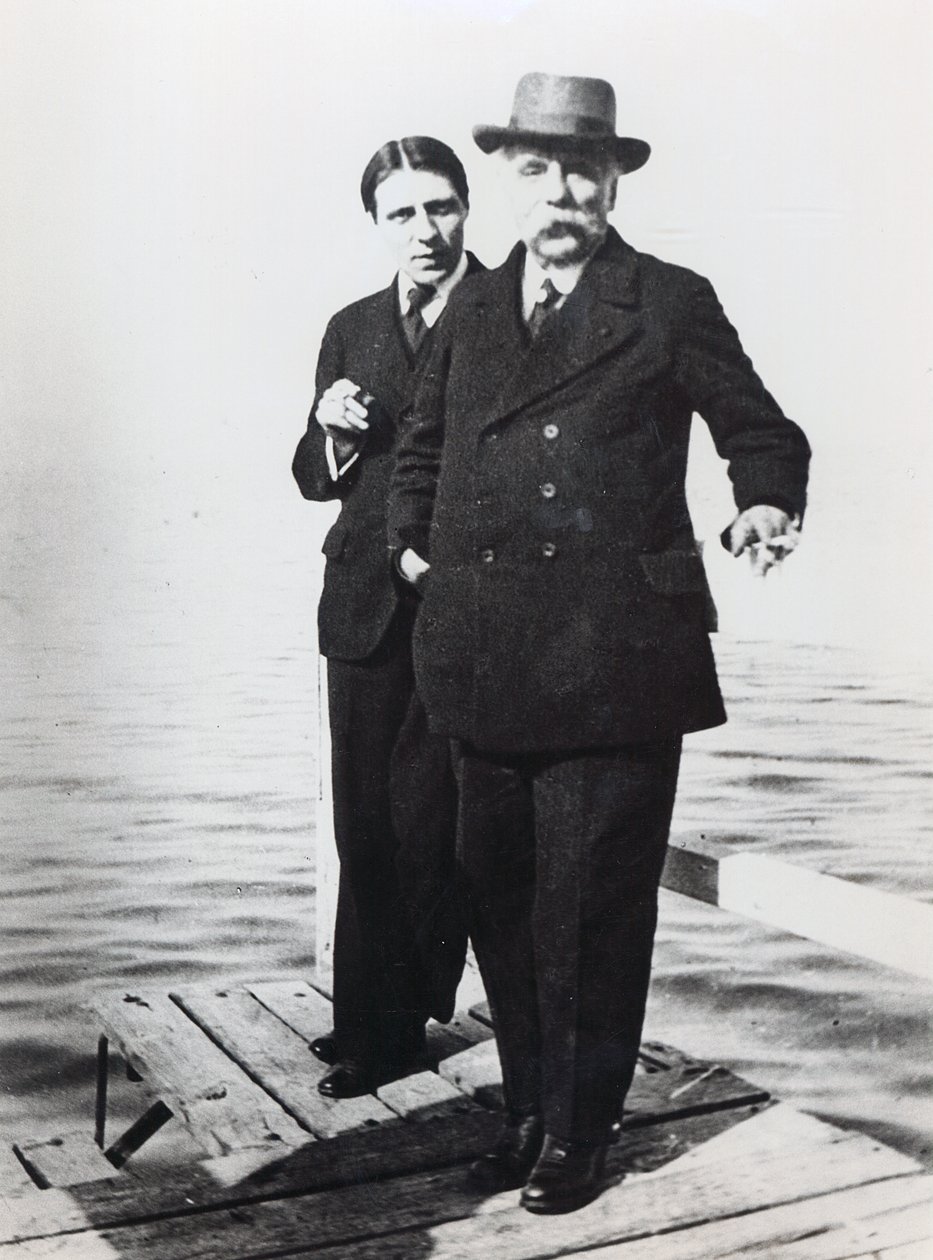 अल्फ्रेड कोर्टोट (1877-1962) और गैब्रियल फॉरे (1845-1924), 20 वीं शताब्दी की शुरुआत में द्वारा फ्रेंच फोटोग्राफर